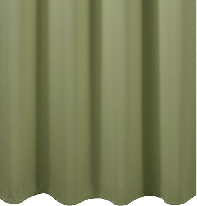 LEMOMO Blackout Curtains 52 x 108 inch/Sage Green Curtains Set of 2 Panels/Thermal Insulated Room Darkening Bedroom Curtains