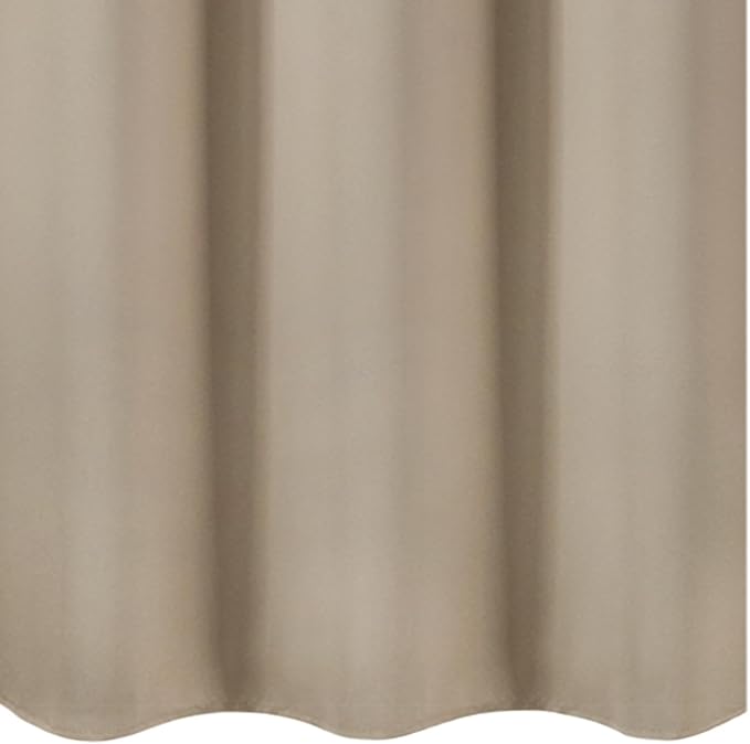 LEMOMO Khaki Blackout Curtains 42 x 54 Inch Length Set of 2 Panels Grommet Bedroom Curtains for Living Room