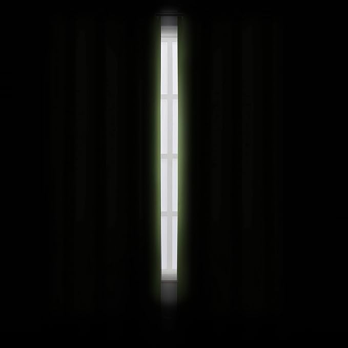 LEMOMO Light Green Thermal Blackout Curtains/52 x 108 Inch/Set of 2 Panels Room Darkening Curtains for Bedroom