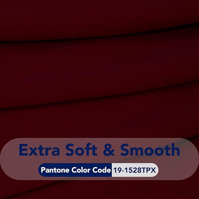 PureFit Super Stretch Chair Sofa Slipcover with Pocket – Spandex Non Slip Soft Couch Sofa Cover, Washable Furniture Protector with Elastic Bottom for Kids, Pets （Recliner, Wine）