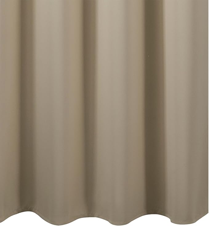 LEMOMO Beige Blackout Curtains 42 x 54 Inch Length Set of 2 Panels Grommet Bedroom Curtains for Living Room