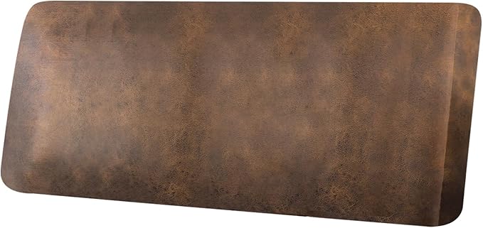 Leather Look Couch Cushion Covers Sofa Seat Slipcovers Sets Couches Furniture Protector for Sectional Armchair Loveseat Pets Kids Stretch Spandex Fabric (1 Cushion XL Sofa, Dark Brown)