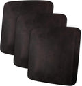 Leather Look Couch Cushion Covers Sofa Seat Slipcovers Sets Couches Furniture Protector for Sectional Armchair Loveseat Pets Kids Stretch Spandex Fabric (3 Cushion Sofa, Chocolate)