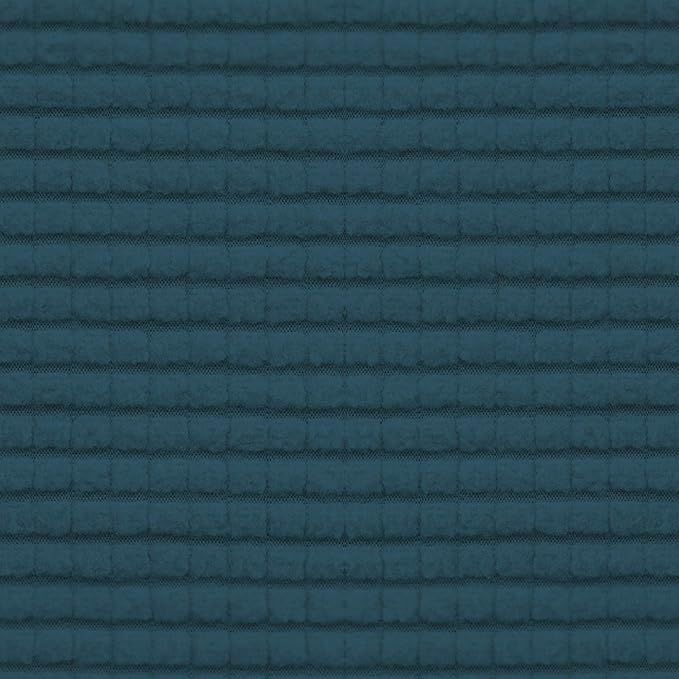 Easy-Going Stretch Oversized Sofa Slipcover 1-Piece Sofa Cover Furniture Protector Couch Soft with Elastic Bottom for Kids, Polyester Spandex Jacquard Fabric Small Checks Deep Teal