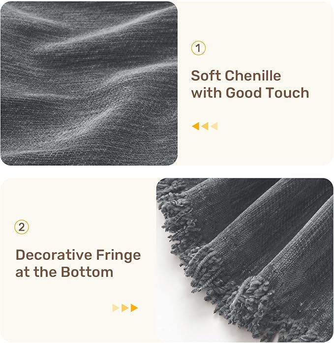 Sectional Couch Covers, 2 Pieces Washable L Shaped Couch Covers Sofa Blanket for Dogs Pet Friendly Sectional Sofa Slipcovers Furniture Covers,71"x 110"+ 71"x 118",(X-Large,Dark Gray)