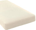 H.VERSAILTEX Super Stretch Individual Chaise Cover Sectional Couch Covers for L Shaped Sofa Both Left/Right Featuring Thick Jacquard Textured Twill Fabric (1 Piece Chaise Cover Large, Cream)