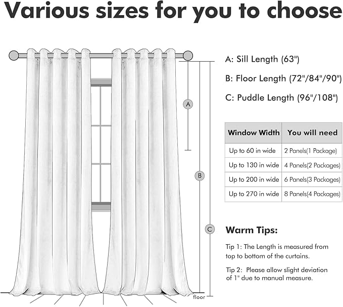 MIULEE Velvet Curtains Olive Green Elegant Grommet Thermal Insulated Soundproof Room Darkening Curtain/Drapes for Classical Living Room Bedroom Decor 66 x 84 Inch Set of 2