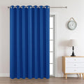 Joydeco Blackout Curtains 108 Inches Long 1 Panel, Thermal Insulated Long Curtains& Drapes 1 Piece, Room Darkening Grommet Drapes for Living Room Bedroom Window (W70 x L108 Inch, Royal Blue)