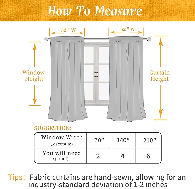 LAMIT Sage Green Linen Curtains for Living Room 84 inch Length 2 Panels, Light Filtering Privacy Panels Rod Pocket Neutral Privacy Drapes for Bedroom/Sliding Glass Door, 52 x 84 Inch