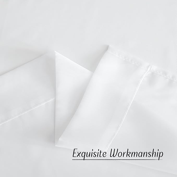 NICETOWN White Sheer Curtains 45 inches Long, Grommet Light Filtering Airy Voile Sheer Lightweight & Breathable Window Treatments for Kitchen/Cafe, W30 x L45, 2 Panels