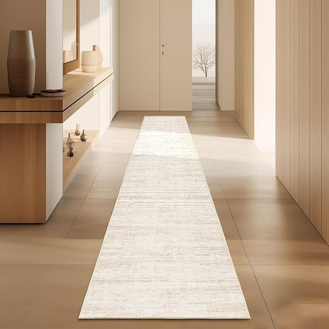 Kitchen Runner Rug 2x12 Runners Rug for Hallways Non-Slip,Long Abstract Rug Runners,Stain Resistant Soft Washable 12 ft Runner Rugs,Ultra-Thin Carpet for Entryway,Dining,Laundry Room