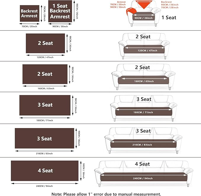 Velvet Couch Cover, Washable Sectional Sofa Cover, Anti Slip Sofa Slipcover for 3 Cushion Couch Sofa L Shaped Armrest Backrest, Furniture Protector Covers for Pets Kids(1PC,Pink,36"×94")