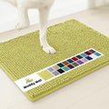 Muddy Mat® | Super Absorbent Door Mat Indoor, Microfiber Quick Dry Chenille Entryway Rug, Non-Slip Front Door Mat, Indoor Mats for Entryway, Machine Washable Pet Rug, Yellow 24"x35"