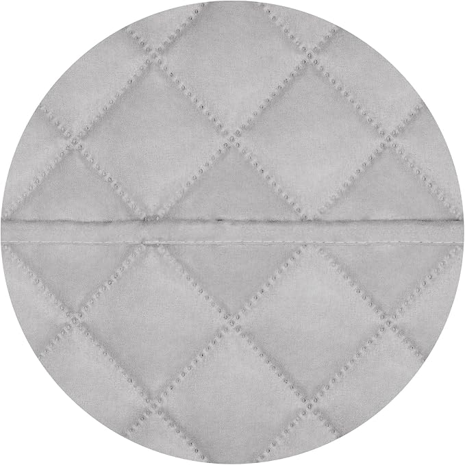PureFit Reversible Quilted Sofa Cover, Water Resistant Slipcover Furniture Protector, Washable Couch Cover with Non Slip and Elastic Straps for Kids, Pets (Oversized Sofa, Light Gray/Light Gray)