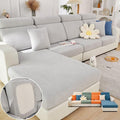 Soothing Home Sofa Covers, Sofa Hero Covers, Wear-Resistant Universal Couch Covers Washable Stretch Sectional Couch Cushion Covers (Light Grey,Pillow Cover)