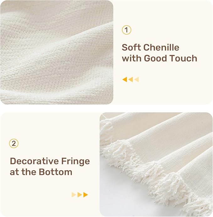 Sectional Couch Covers, 2 Pieces Washable L Shaped Couch Covers Sofa Blanket for Dogs Pet Friendly Sectional Sofa Slipcovers Furniture Covers,71"x118"+91"x134",(XXX-Large,Cream White)