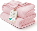 Bedsure Fleece Blanket Twin Blanket Pink - 300GSM Soft Lightweight Plush Cozy Twin XL Blankets for Bed, Sofa, Couch, Travel, Camping, 66 inch X 90 inch