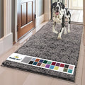 Muddy Mat® | Super Absorbent Door Mat Indoor, Microfiber Quick Dry Chenille Entryway Rug, Non-Slip Front Door Mat, Indoor Mats for Entryway, Machine Washable Pet Rug, Charcoal 24"x60"