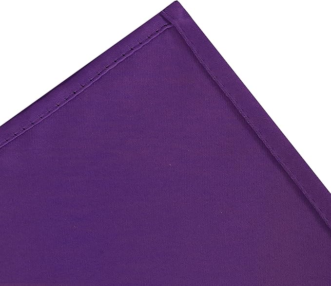 LEMOMO Purple Thermal Blackout Curtains/38 x 63 Inch/Set of 2 Panels Room Darkening Curtains for Bedroom