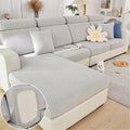 Sofa Covers Couch Covers for Sofa Pet Friendly Couch Cushion Covers Universal Sofa Covers Washable Stretch Slipcovers for Sectional Sofa (Texture Light Gray,Back Cover M)