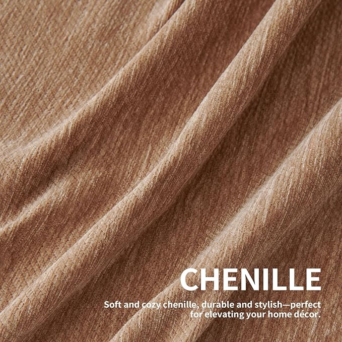 Couch Cover for Dogs, Boho Sofa Covers for 3 Cushion Couch, Chenille Sofa Slipcover for Pets Washable, L-Shape Sectional Couch Loveseat Cover Soft Throw Blankets with Tassels(71x118,Khaki)