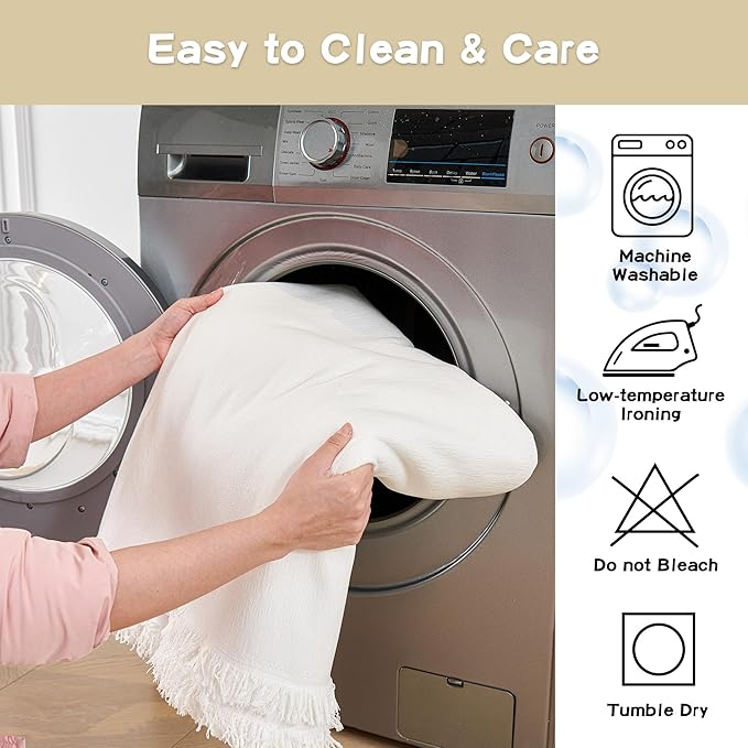 MYSKY HOME Couch Covers Couch Cover for Dogs Washable, Couch Covers for Sectional Sofa, Sofa Covers for 3 Cushion Couch Sofa Cover for Living Room Furniture Protector for Pets, Kids, 91"x134", White