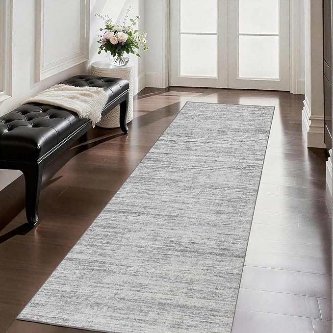 Washable Runners for Hallway 2x6 Runner Rug,Ultra-Thin Kitchen Runner Rugs,Non-Slip Backing Entryway Rug Runner,Abstract Carpet for Hallways,Bedroom,Dining,Laundry Room
