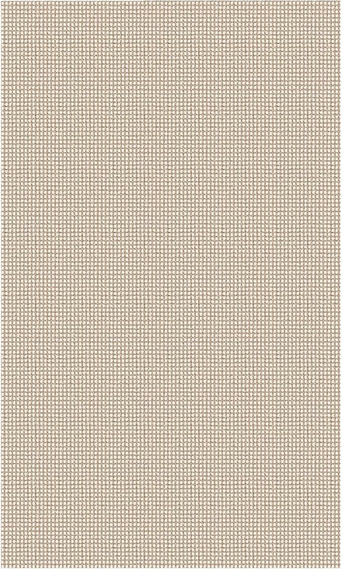 KOZYFLY Washable Area Rug 4x6 ft Non Slip Rubber Backed Living Room Rugs Braided Woven Cotton Kitchen Rugs Indoor Outdoor Entryway Rug Floor Carpet for Dining Living Room Bedroom, Ivory/Khaki