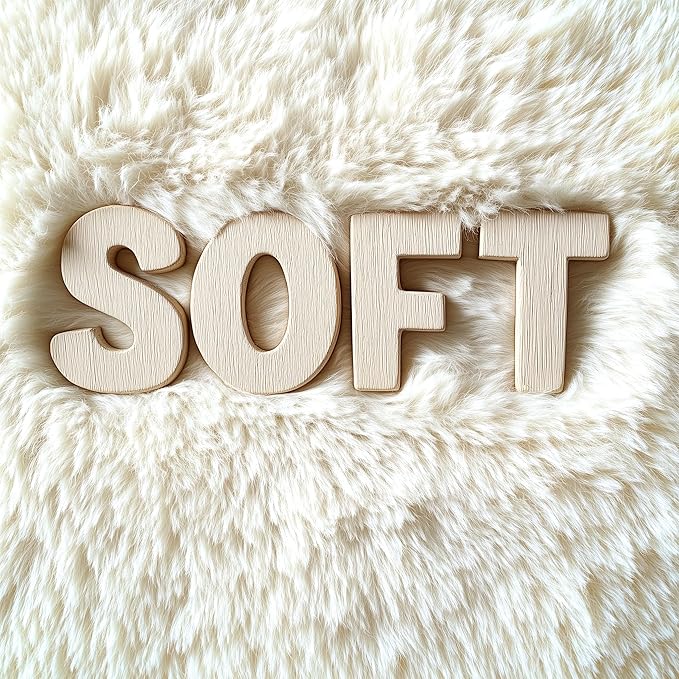 OLANLY 9x12 Machine Washable Large Area Rugs for Living Room, Bedroom, Soft Fluffy Shaggy Bedside Rug, Indoor Floor Carpet for Kids Girls and Boys, Dorms, Nursery, Home Decor Aesthetic, Ivory